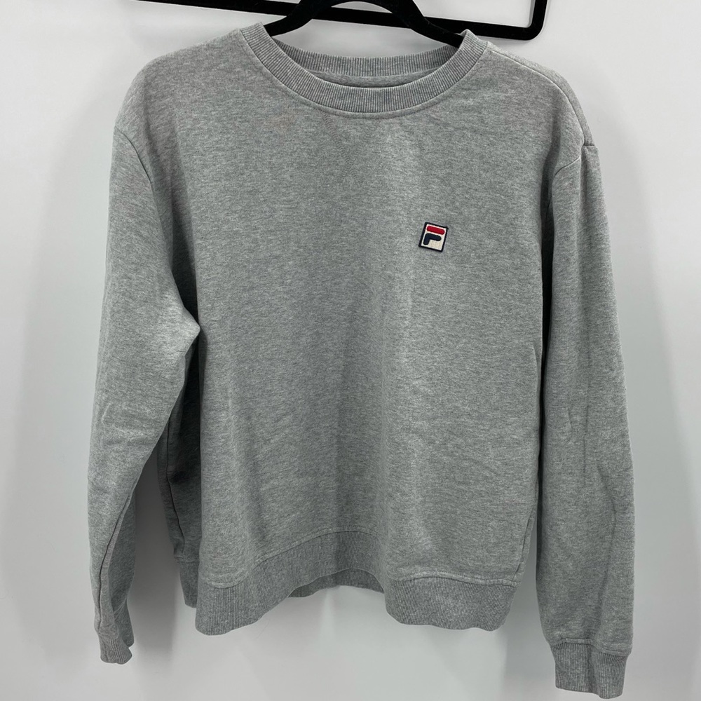 Gray Fila sweatshirt XL crew neck